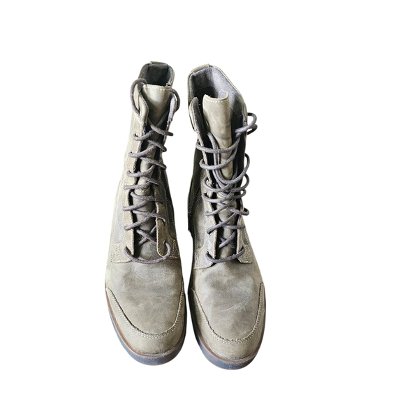 Timberland Leather gracey mid lace up waterproof boots in canteen Size 9 - Picture 8 of 11